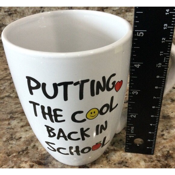 Teaching “Putting The Cool Back In School” Ceramic Mug. LNWOT - Picture 8 of 9
